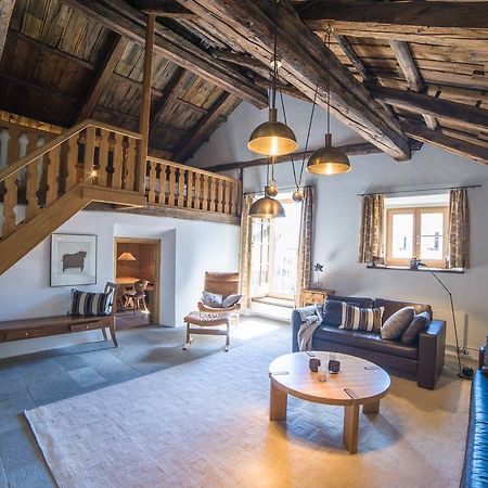 Apartamento Chesa Michel Bever Habitación foto